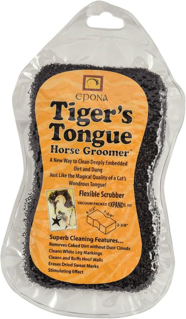 Epona Tiger's Tounge Horse Groomer Scrubber Massager