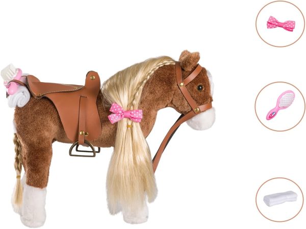 HollyHOME Horse Stuffed Animal Cute Pony Plush - Image 2