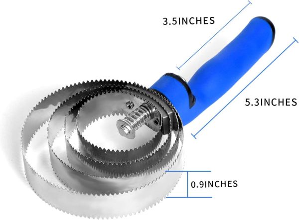 Reversible Stainless Steel Curry Comb with Soft Touch Grip - Image 5