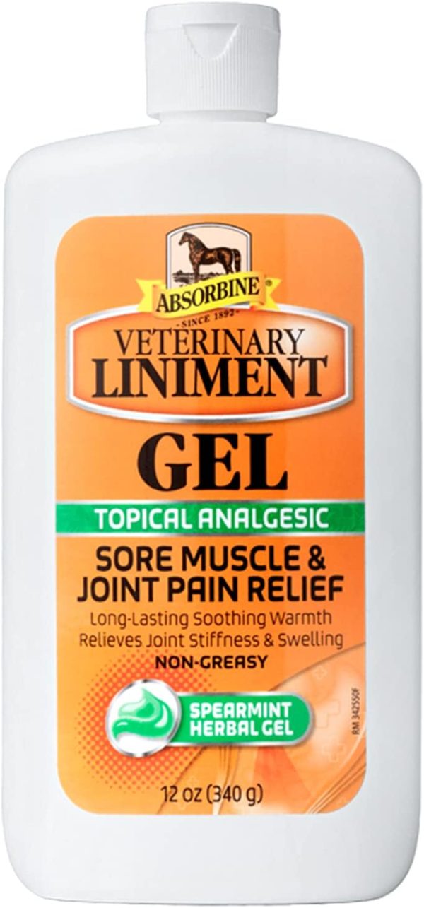 Absorbine Veterinary Liniment Topical Analgesic Sore Muscle - Image 2