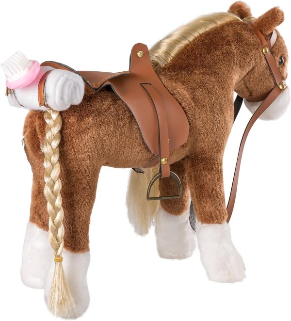 HollyHOME Horse Stuffed Animal Cute Pony Plush - Image 3