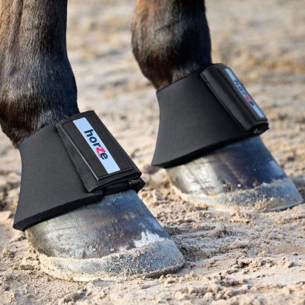 HORZE Pro Overreach Bell Boots for Horses | Neoprene Pair