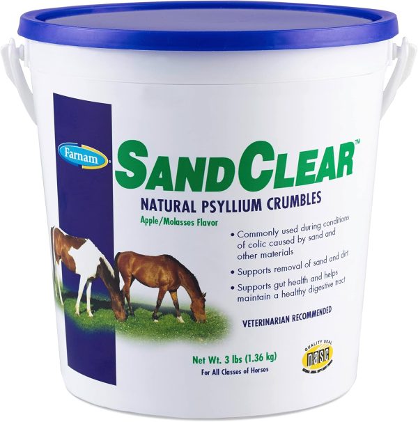 Farnam Sand Clear for Horses Natural Psyllium Crumbles