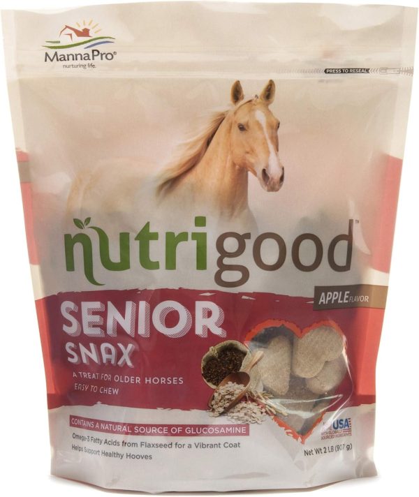 Manna Pro Nutrigood Senior Snax Horse Treats