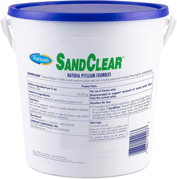 Farnam Sand Clear for Horses Natural Psyllium Crumbles - Image 3