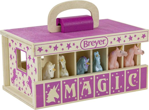 Breyer Horses Unicorn Magic Wooden Stable