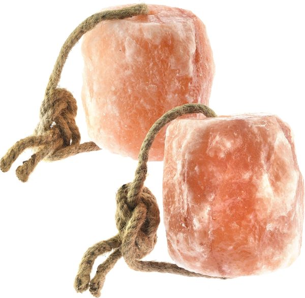 UMAID Himalayan Salt Lick 6 lbs On Rope for Horse