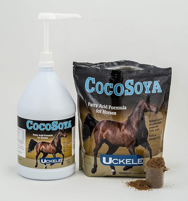 Uckele CocoSoya Oil Horse Supplement - Omega Fatty Acid Supplement for Horses - Equine Vitamin & Mineral Supplement - 5 Gallon - Image 3